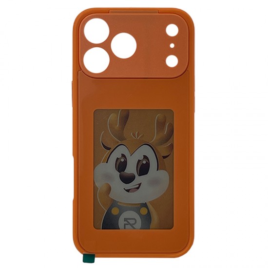 Husa spate Photo Case pentru iPhone 17 Pro - Orange