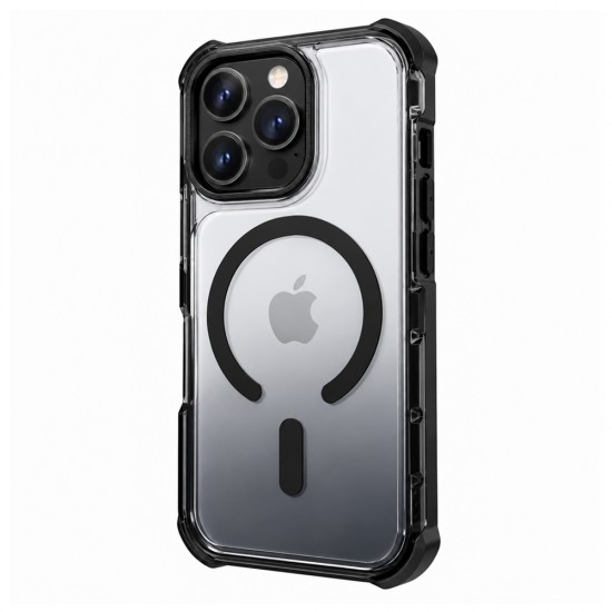 Husa spate pentru iPhone 12 Pro Max Shockguard Case - Negru