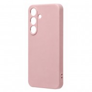 Husa spate pentru Samsung Galaxy S26 Plus Silicon Line - Roz Pudrat