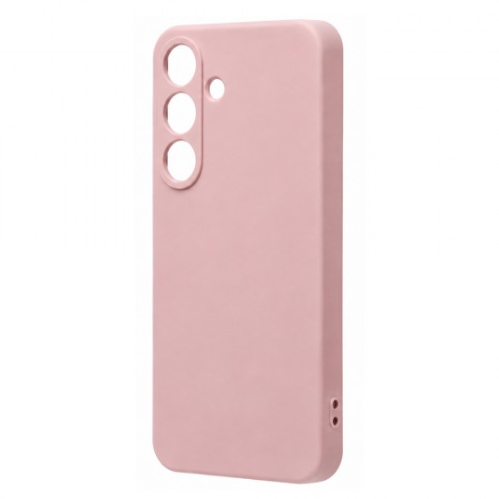 Husa spate pentru Samsung Galaxy S26 Plus Silicon Line - Roz Pudrat