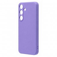 Husa spate pentru Samsung Galaxy A57 5G Silicon Line - Mov