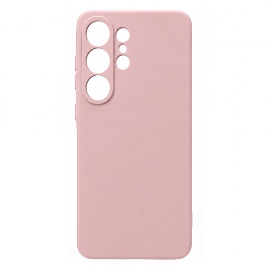 Husa spate pentru Samsung Galaxy S26 Ultra Silicon Line - Roz pudrat