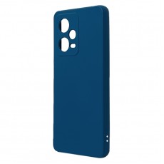 Husa spate pentru Xiaomi Redmi Note 12 5G Pro Silicon Line - Albastru