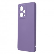 Husa spate pentru Xiaomi Redmi Note 12 5G Pro Silicon Line - Mov