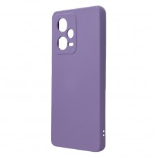 Husa spate pentru Xiaomi Redmi Note 12 5G Pro Silicon Line - Mov