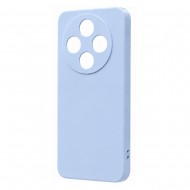 Husa spate pentru Honor Magic 8 Lite Silicon Line - Blue