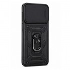 Husa spate pentru Samsung Galaxy A16 4G Slide Case - Negru