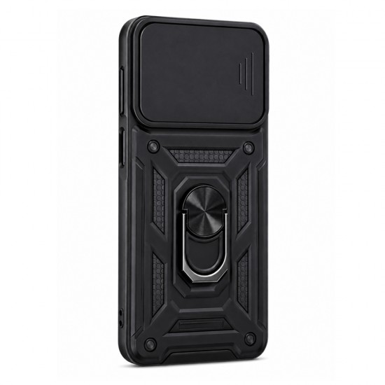Husa spate pentru Samsung Galaxy A16 5G Slide Case - Negru