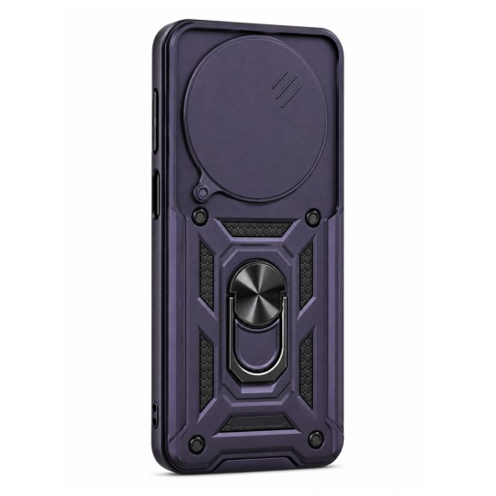 Husa spate pentru Honor Magic 7 Lite Slide Case - Negru