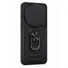 Husa spate pentru Honor Magic 8 Lite Slide Case - Negru