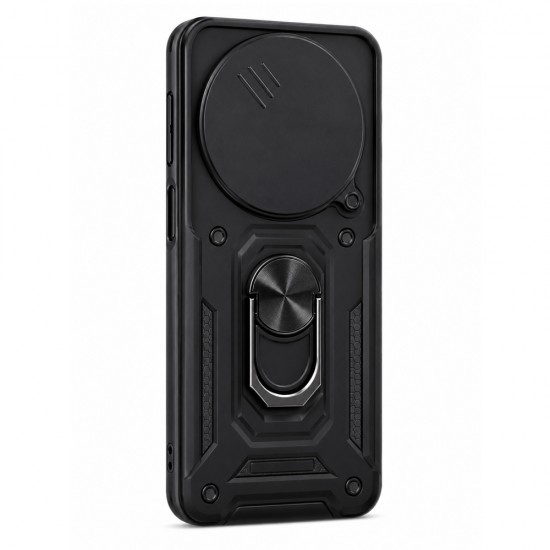 Husa spate pentru Honor Magic 8 Lite Slide Case - Negru