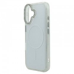 Husa spate pentru iPhone 17 Syro Magsafe - Alb/Semitransparent