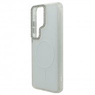 Husa spate pentru Samsung Galaxy S26 Ultra Syro Magsafe - Alb/Semitransparent