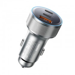 Incarcator auto universal REMAX C07  - 2 x USB-C, 1x USB-A