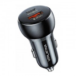 Incarcator auto universal 1 x USB-A, 1 x Type-C, VIPLATINA VK26