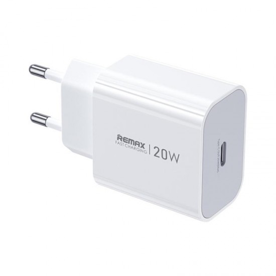 Incarcator Remax CA08 Type-C 20W - Alb