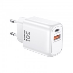 Incarcator Remax C18 Type-C Plus USB-A 30W - Alb