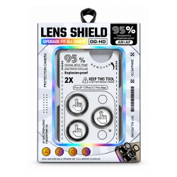 Protectie camera foto Shock pentru iPhone 17 Pro - Negru