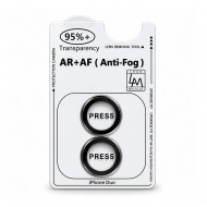 Protectie camera foto Shock pentru iPhone Duo - Silver