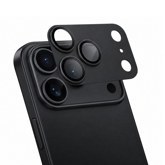 Protectie camera Keephone full pentru iPhone 18 Pro Max - Negru