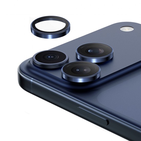 Protectie camera Keephone Safir pentru iPhone 17 Pro - Albastru