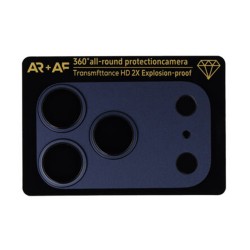 Protectie camera full pentru iPhone 17 Pro Max - Blue