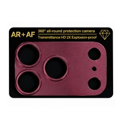 Protectie camera full pentru iPhone 18 Pro Max - Burgundy