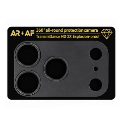 Protectie camera full pentru iPhone 18 Pro Max - Negru