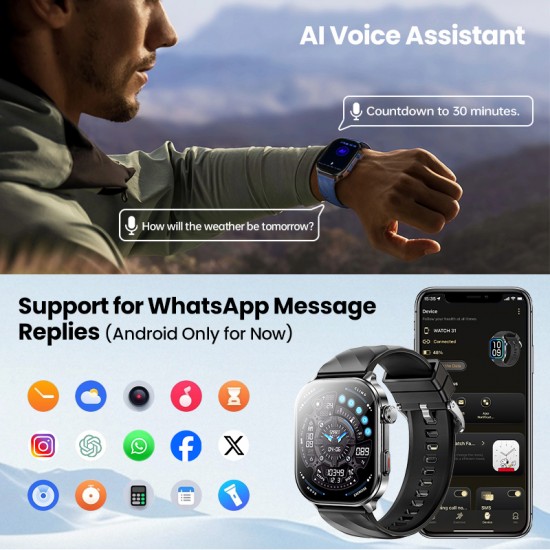 Smartwatch REMAX W31 - Blue