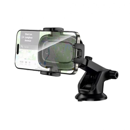 Suport auto magnetic, grila ventilatie, pentru telefon cu incarcare Wireless - Borofone BH223