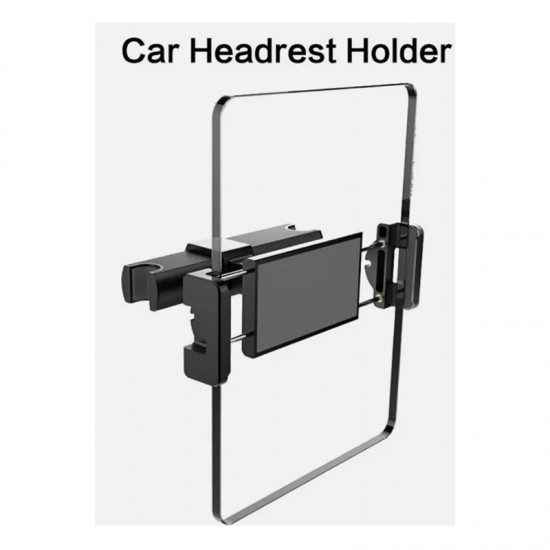 Suport auto telefon / tabletă pentru tetieră – rotire 360°, universal