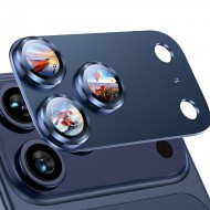 Protectie camera VWK pentru iPhone 17 Pro Max - Blue