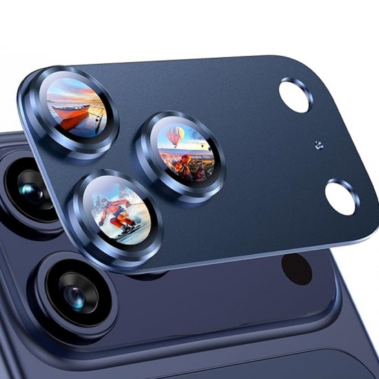 Protectie camera VWK pentru iPhone 17 Pro Max - Blue