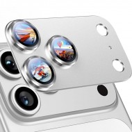 Protectie camera VWK pentru iPhone 17 Pro - Silver