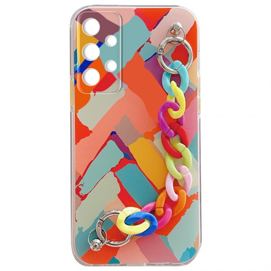 Husa spate pentru Samsung Galaxy A72 - Chain Case