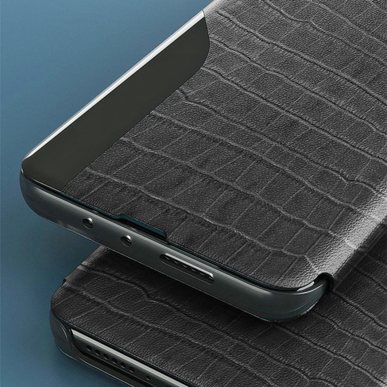 Husa Carte Snake Case pentru Samsung Galaxy A22 5G - Negru