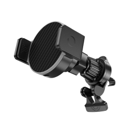 Suport auto, cu prindere in ventilatie si ventuza pentru parbriz, pentru telefon cu incarcare wireless - KEEPHONE KEVLARTAP