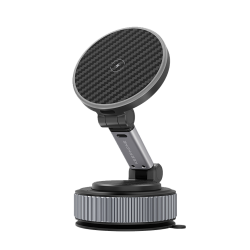 Suport auto magnetic, cu ventuza electrica, pentru telefon cu incarcare Wireless - KEEPHONE MagPower