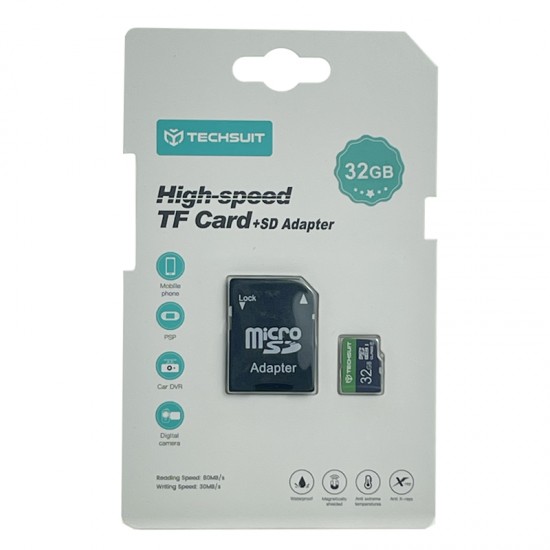 Card memorie microSD 32GB - Techsuit