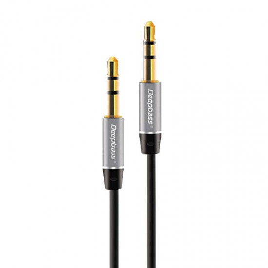 Cablu audio auxiliar Deepbass AC320 3.5mm - Negru