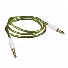 Cablu audio lux snur nylon verde