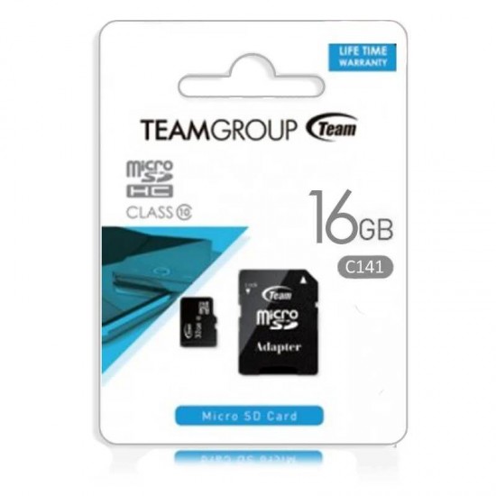 Outgoing composite Regulation Card memorie microSD 16GB TeamGroup | RobestShop.ro
