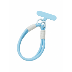 Snur universal pentru telefon, tip bratara – Albastru deschis