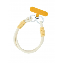 Snur universal pentru telefon, tip bratara – Galben deschis