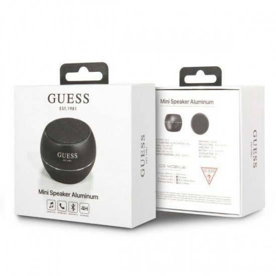 Boxa Bluetooth Mini Guess - Negru
