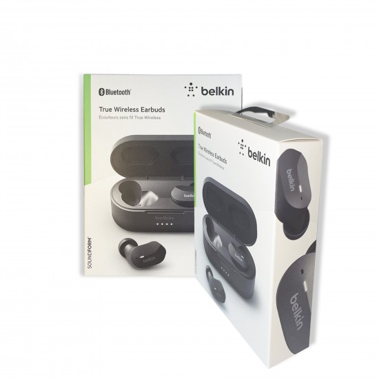 Casti Bluetooth in-ear Belkin TWS EARBUDS Wireless  - Negru
