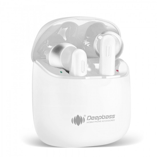 Casti Wireless TWS R5 In-Ear Bluetooth - Alb