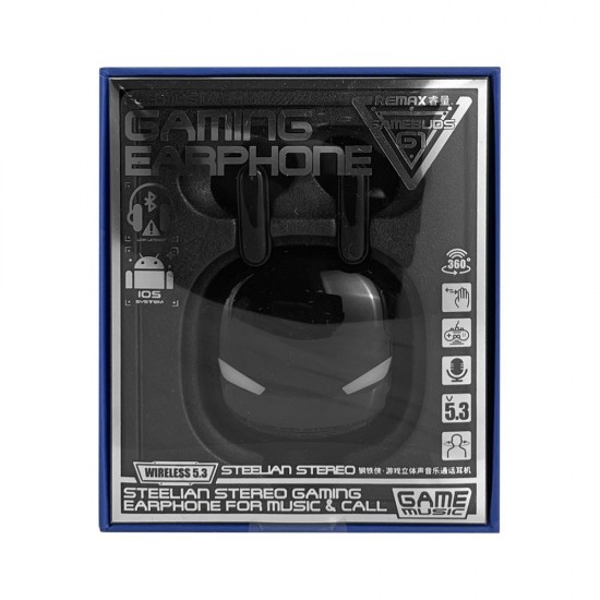 Casti Bluetooth Game Buds in-ear  Remax G1 - Negru