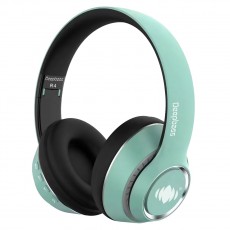 Casti On-Ear Wireless cu Bluetooth Deepbass R4- Verde