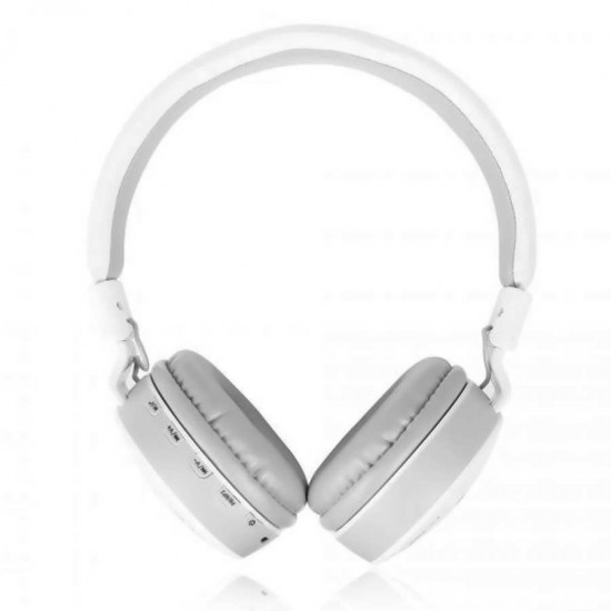Casti On-Ear Wireless Bluetooth cu Handsfree MS - 881A - Alb
